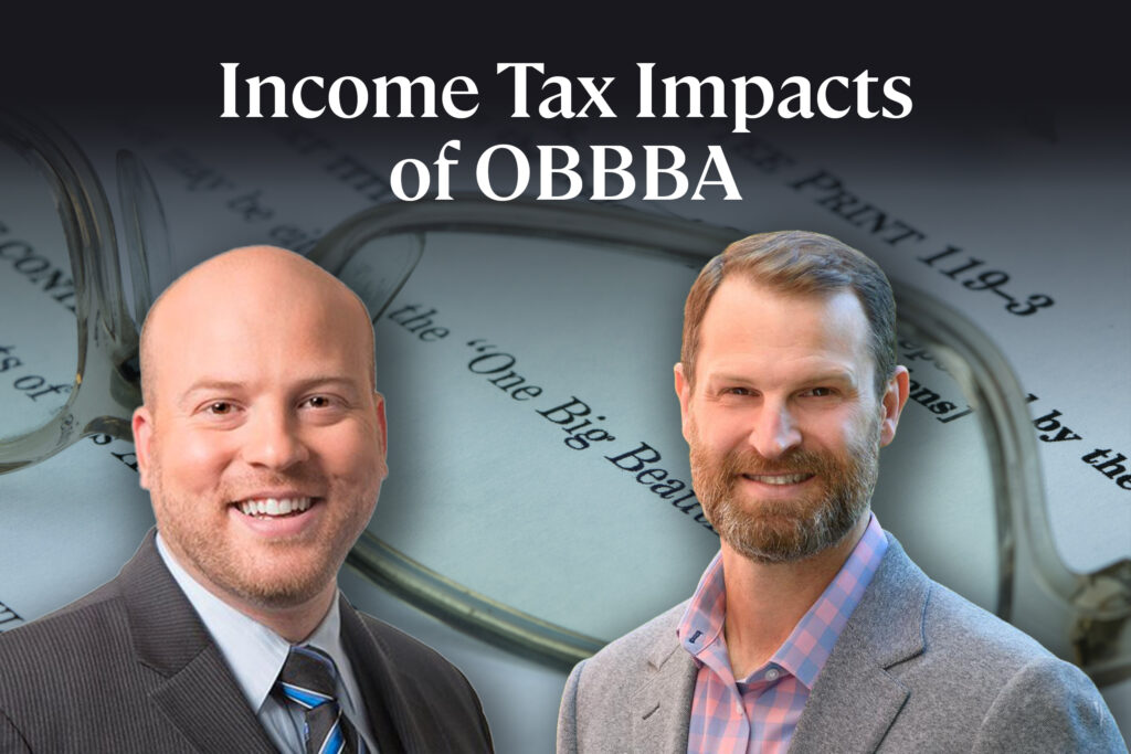 Income Tax Impacts of OBBBA