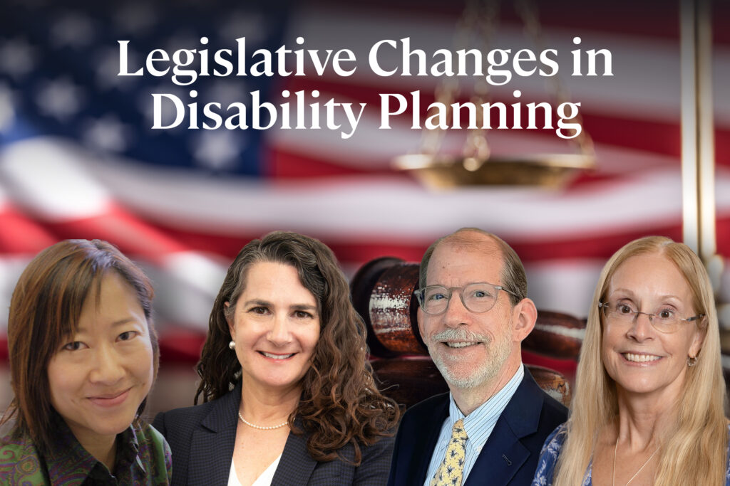 Legislative Changes in Disability Planning